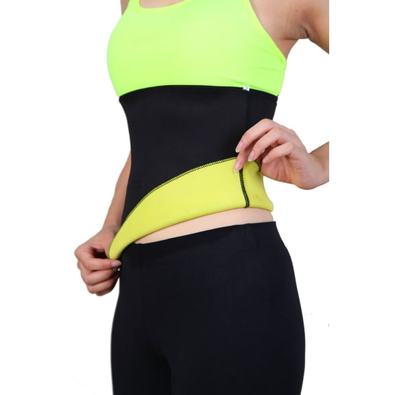 MISS MOLY Hot Thermo Sweat Neoprene Shapers Slimming Belt Waist Cincher Girdle L