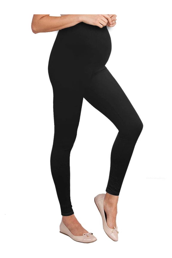 Maternity Leggings for Women Over Bump Support Pants Pregnancy Shaping Seamless Yoga Leggings