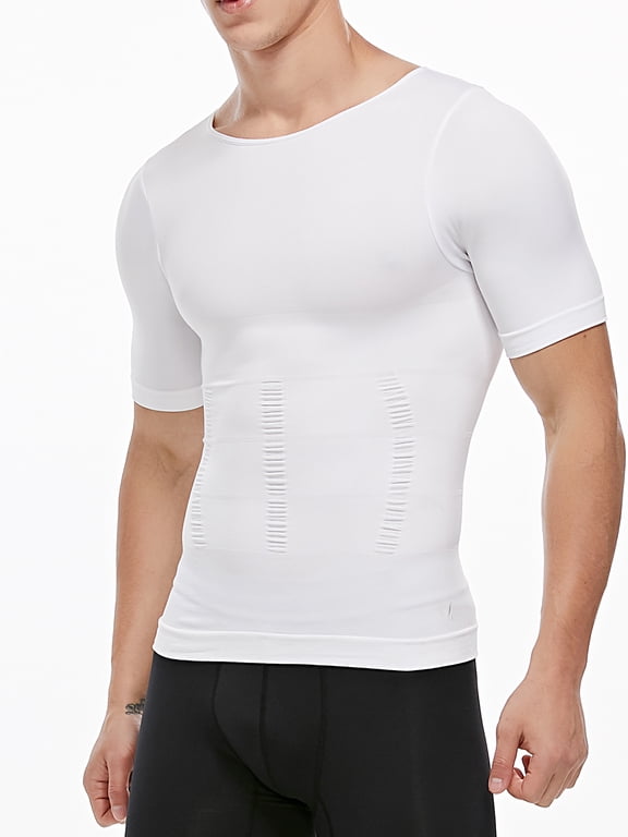 Men Shapewear Vest Seamless Abdomen Slim Shirt Classic Abs Body Shaper
