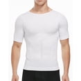thumbnail image 1 of MISS MOLY Men Shapewear Vest Seamless Abdomen Slim T-Shirt Classic Abs Body Shaper, 1 of 4