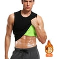 thumbnail image 1 of MISS MOLY Men's Body Shaper Hot Sweat Workout Tank Top Slimming Sauna Vest Neoprene Compression Thermal Shirt, 1 of 6