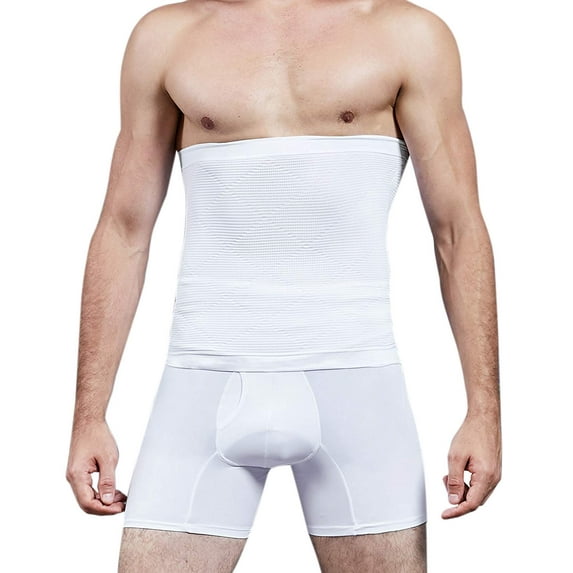 MISS MOLY Men's Compression Waist Control Belt Slimming Shapewear Band