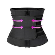 MISS MOLY Neoprene Sauna Waist Trainer Sweat Girdle Belt for Women Weight Loss Compression Trimmer Workout Fitness Shapewear