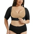 thumbnail image 1 of MISS MOLY Plus Size Upper Arm Shaper for Women Compression Short Sleeves Shapewear Tops, 1 of 2