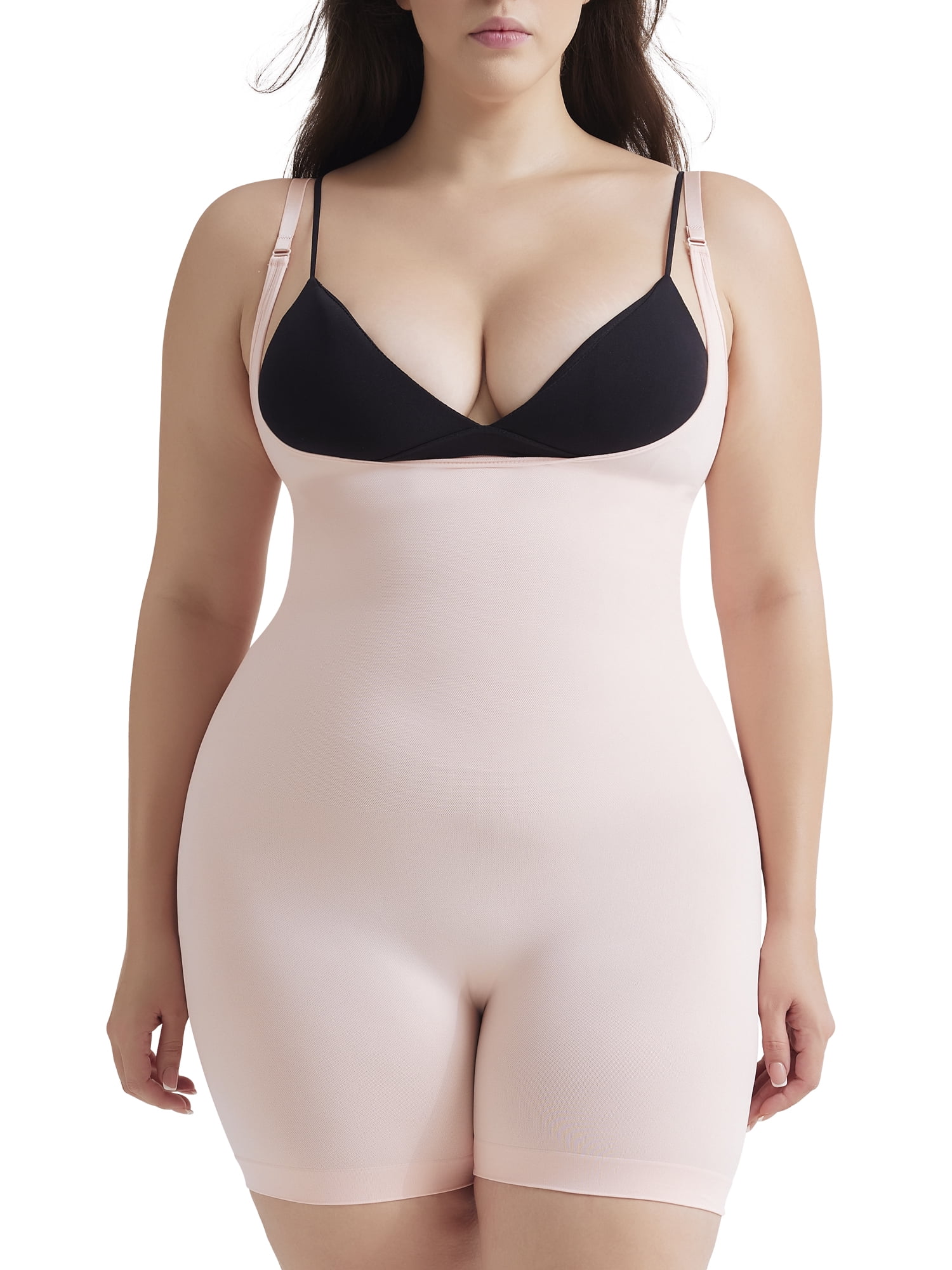 MISS MOLY Plus Size Shapewear Bodysuit for Women Tummy Control Compression Body Shaper Waist Trainer Girdle