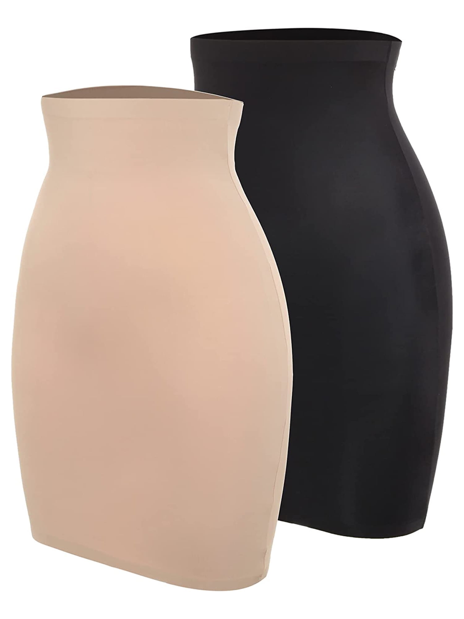 Ausook Half Slips for Women Underskirt Half Slip for Under Dresses Skirt  Slip under Skirt High Waist Shapewear Tummy Control : : Clothing
