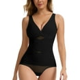 thumbnail image 1 of MISS MOLY Shapewear Bodysuit for Women Tummy Control Body Shaper V Neck Shapewear with Snap Crotch, 1 of 5