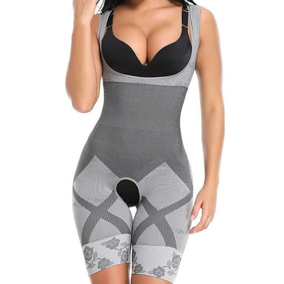 MISS MOLY Shapewear Bodysuit for Women Tummy Control Open Bust Body Shaper Slimming Waist Trainer Briefer