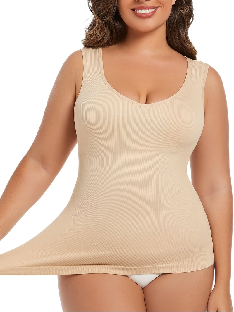 MISS MOLY Shapewear Tummy Control Tank Top Compression Tanks for