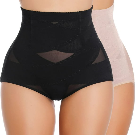 MISS MOLY Tummy Control Shapewear for Women High Waist Control Panty Firm Control Seamless Body Shaper