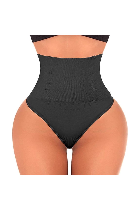 Tummy Control Thong Shapewear for Women Seamless Brief Shaping Thong Panties Body Shaper Underwear
