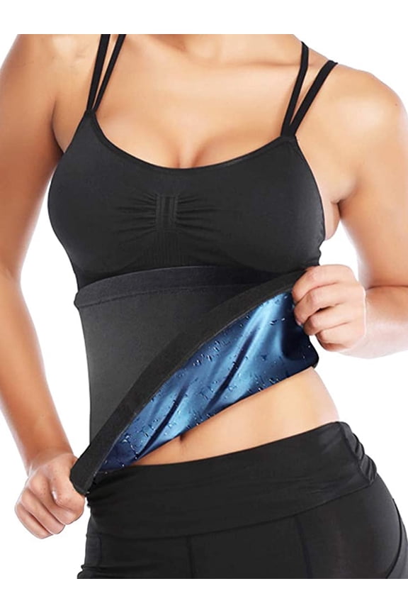 Women Sauna Suit Waist Trainer Polymer Vest Body Slimming Workout Body Shaper