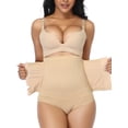 thumbnail image 1 of MISS MOLY Women Tummy Control Panties Waist Cincher Girdle High Waisted Butt Lifting Shaping Panties Slimming Shapewear Brief, 1 of 6