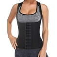 thumbnail image 1 of MISS MOLY Women Waist Trainer Corset Vest Body Shaper Sauna Sweat Waist Trimmer Tank Top, 1 of 5