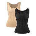 thumbnail image 1 of MISS MOLY Women's Cami Shaper Removable Padded Tank Top Tummy Compression Shapewear, 1 of 5