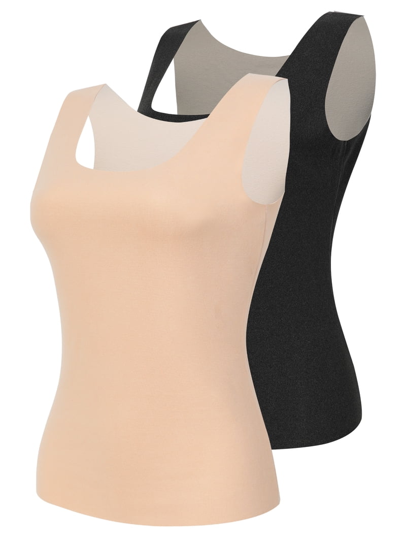 Thermal Tank Top Women Padded Bra V Neck Fleece Thermal Underwear Long Sleeve Warm Shirt From Maternity Bottoms - Price 20.64
