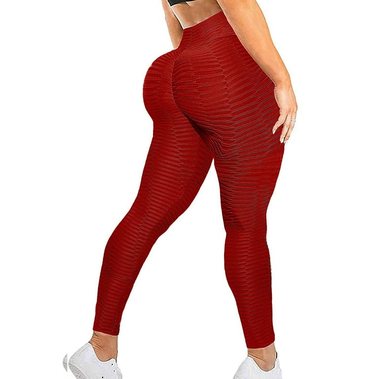MISS MOLY Women's High Waist Yoga Pants Scrunch Booty Leggings Ruched  Workout Butt Lift Pants Tummy Control Tights 