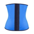 thumbnail image 1 of MISS MOLY Women's Latex Waist Trainer Corset Boned Waist Cincher Body Shaper For Weight Loss, 1 of 3