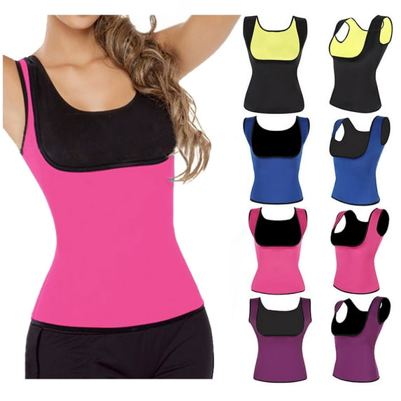 MISS MOLY Women's Shaper Vest Body Waist trimmer belts for Weight Loss Sweating Neoprene