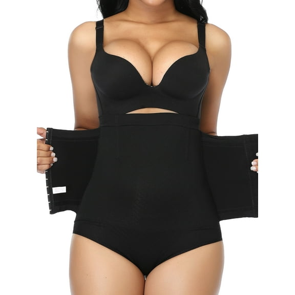 MISS MOLY Womens Firm Tummy Control Panties Postpartum Compression Shapewear Belly Slimming Underwear