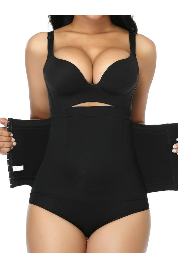 Womens Firm Tummy Control Panties Postpartum Compression Shapewear Belly Slimming Underwear