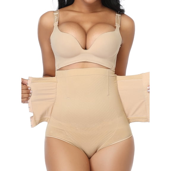 MISS MOLY Womens Firm Tummy Control Panties Postpartum Compression Shapewear Belly Slimming Underwear
