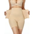 thumbnail image 1 of MISS MOLY Womens Firm Tummy Control Shorts High Waist Postpartum Compression Shapewear Belly Slimming Underwear, 1 of 6