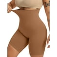 thumbnail image 1 of MISS MOLY Womens Plus Size Body Shaper Tummy Control Shapewear Shorts High Waist Seamless Thigh Slimmer US 12-22, 1 of 6