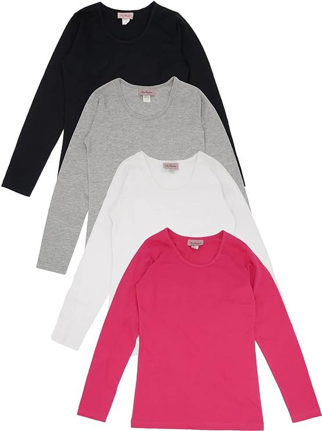 Maglietta Da Calcio Donna Marky G Apparel – Jersey Fine, Cotone Pettinato, Collo A V, Strisce Sulle Maniche, Sportiva