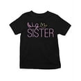 thumbnail image 1 of MISS POPULAR Big Sister Super Soft Short Sleeve T-Shirts for Big Sis Announcement, Promoted to Big Sister, Everyday Wear| Toddler to Big Girl Sizes, 1 of 5