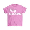 thumbnail image 1 of MISS POPULAR Big Sister Super Soft Short Sleeve T-Shirts for Big Sis Announcement, Promoted to Big Sister, Everyday Wear| Toddler to Big Girl Sizes, 1 of 5