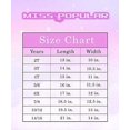 thumbnail image 1 of MISS POPULAR Girls 2 Pack Short Sleeve Basic Tees|, 1 of 1