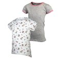 thumbnail image 1 of MISS POPULAR Girls 2 Pack Short Sleeve Basic Tees|, 1 of 2