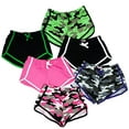 thumbnail image 1 of MISS POPULAR Girls 6 Pack Dolphin Shorts Cute Designs Comfy Cotton| Sizes 7/8-14/16, 1 of 6