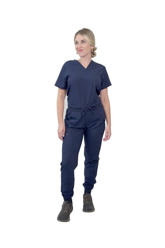 Scrubs Medical Uniform Set, Top and Pants Scrub Set