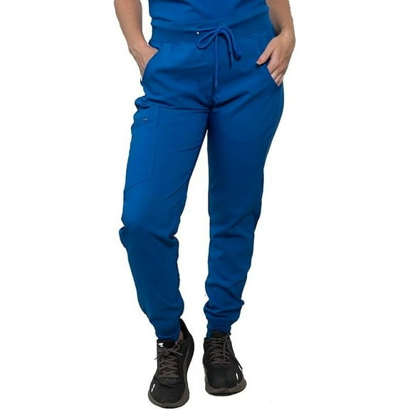 MISS POPULAR Women’s Scrub Joggers Stretch Fabric Multiple Pockets Medical Professionals Nurses, Doctors