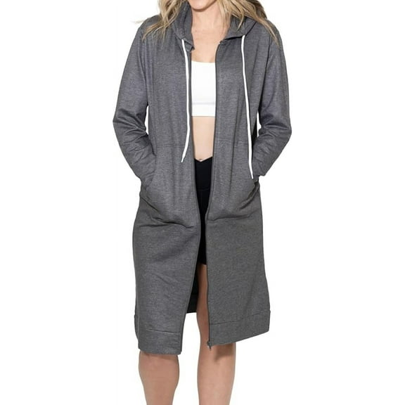 MISS POPULAR Womens Hoodie Sweater Dress