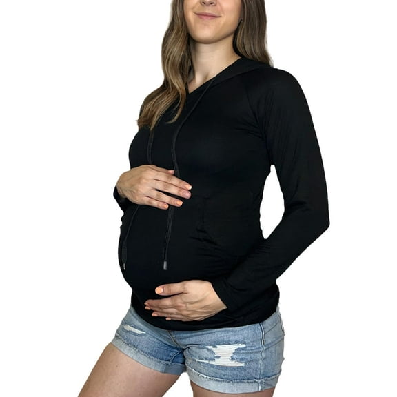 MISS POPULAR Womens Maternity Hoodie
