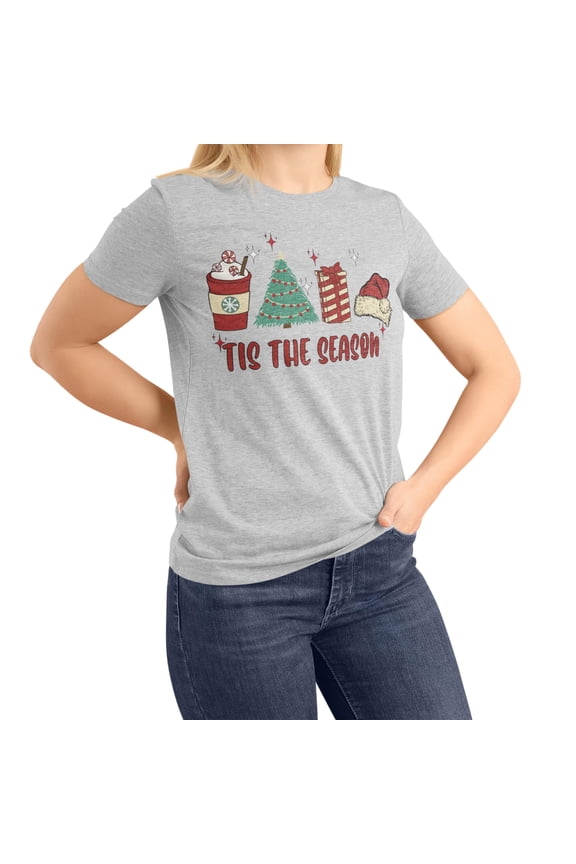 Womens Xmas Holiday T shirts, Christmas, Seasonal Prints | S-2XL
