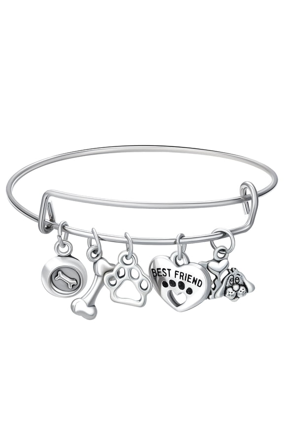 Best Friend or Love Bangle Friendship Charm Bracelets For Women Girls Best Friend Bracelets Birthday Gifts For Friends