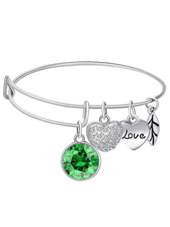 Best Friend or Love Bangle Friendship Charm Bracelets For Women Girls Best Friend Bracelets Birthday Gifts For Friends