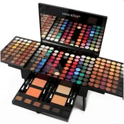 MISS ROSE 190 Colors Cosmetic Makeup Set Kit Combination,Professional Makeup Kit for Women Full Kit,All in One Makeup Gift Set for Women Girls,Include Eyeshadow/Facial Blusher/Eyeliner Pencil/Mirror…