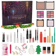 Makeup Advent Calendar 2025,24 Days Christmas Makeup Kits for Adult Women & Teen Girls,Countdown Advent Beauty Calendar & Holiday Surprise Gift Set