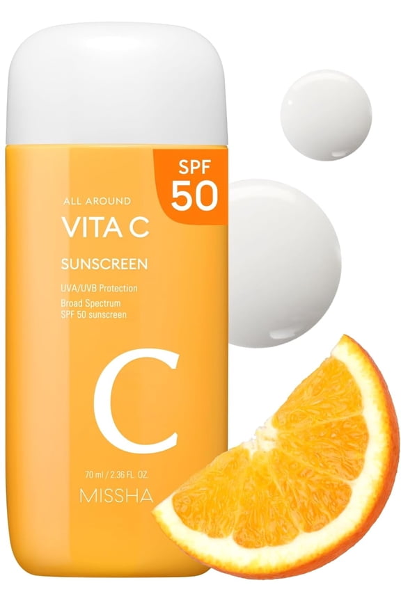 All Around Vita C Sunscreen SPF 50/2.36 Fl Oz