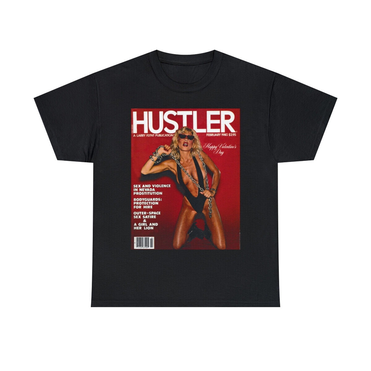 MISSING PERSONS Dale Bozzio on the cover of Hustler Men's Short Sleeve ...