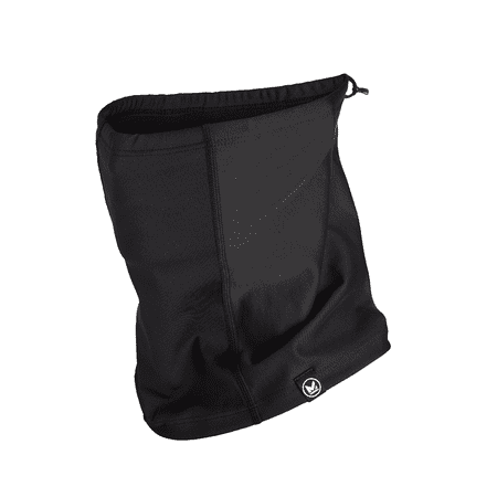 MISSION Adjustable Neck Gaiter, Face Cover, Reusable & Machine Washable, UPF 50, Anthracite Black