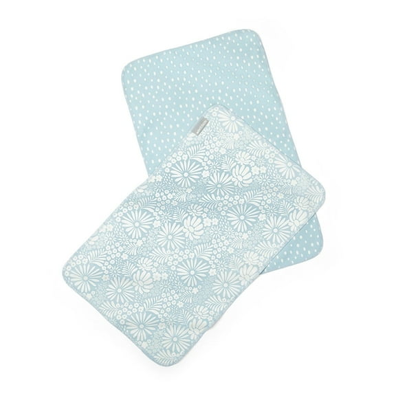 MISSION Cooling Anywhere Towel (2-pack) - Blue Fog Floral