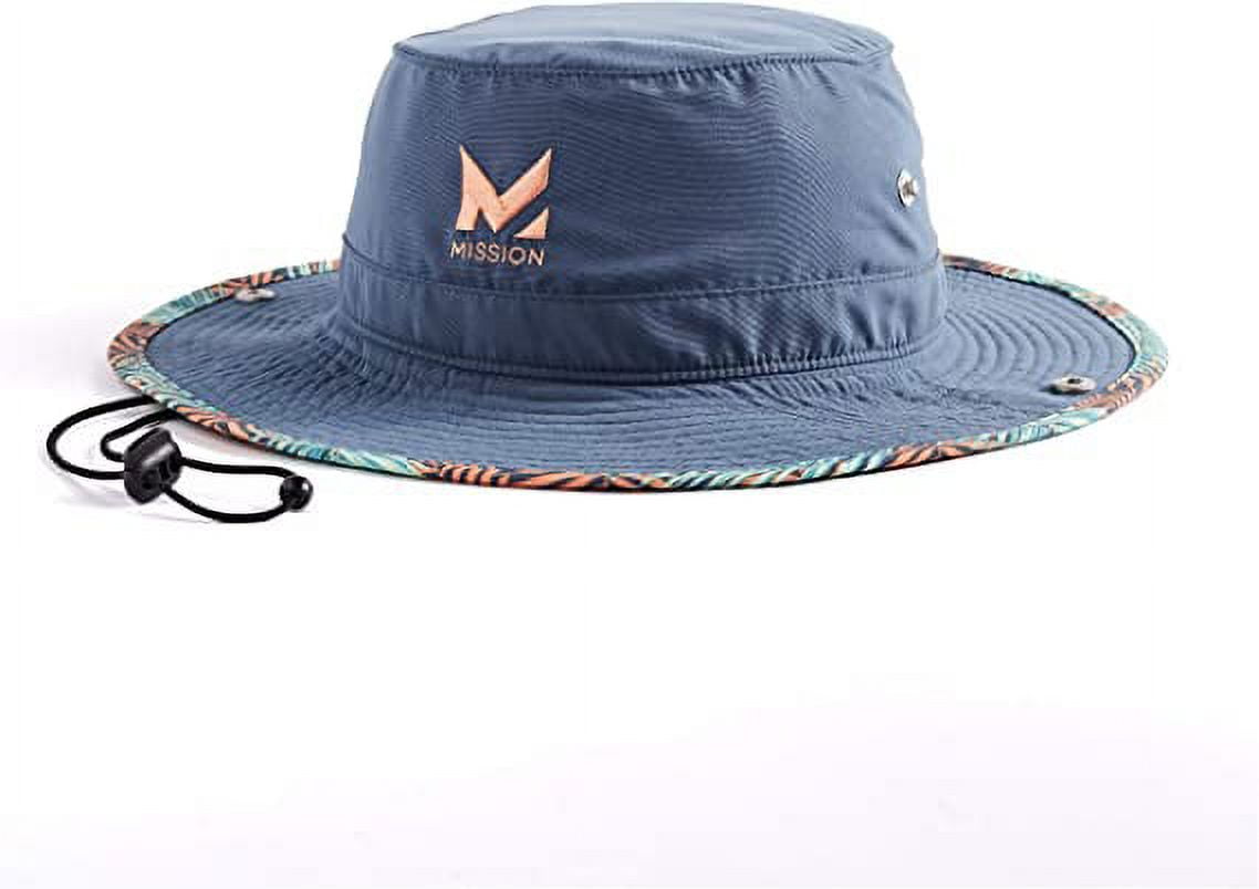 MISSION Cooling Bucket Hat for Men & Women, One Size, Sea Palm