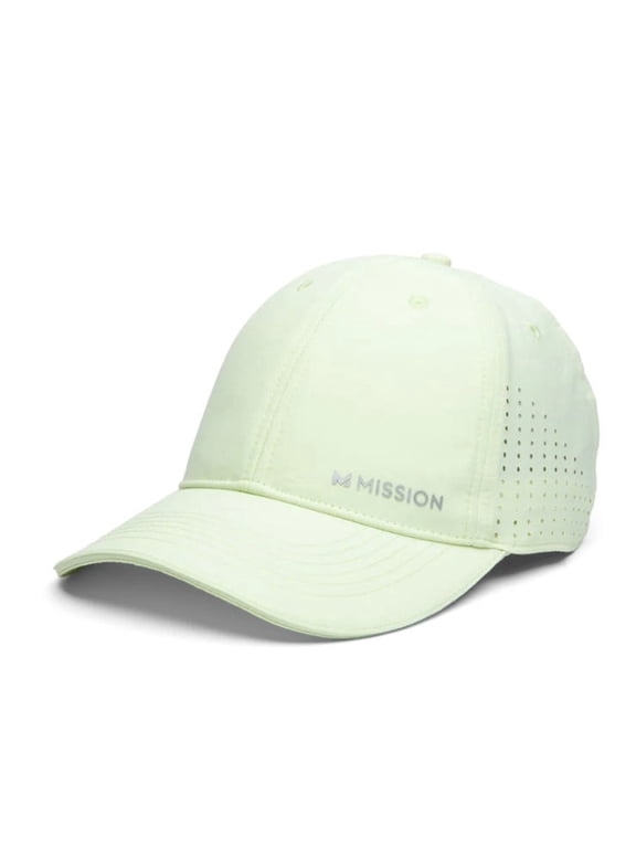 Cooling Performance Hat Lime Cream UPF 50 Lightweight Adjustable Outdoor Baseball Cap