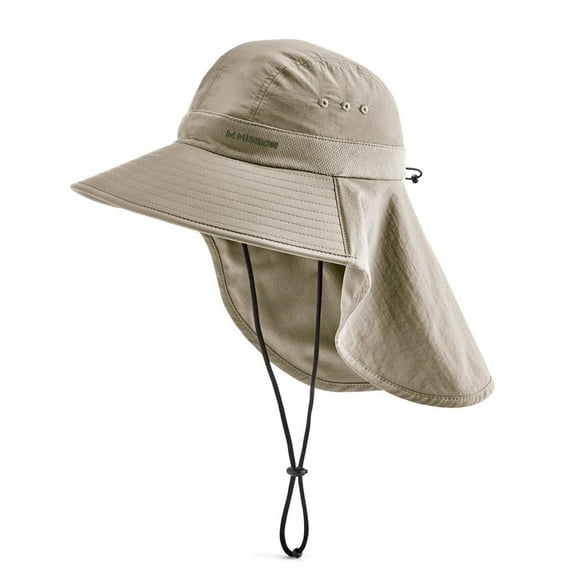 MISSION Cooling Sun Defender Hat - Oatmeal